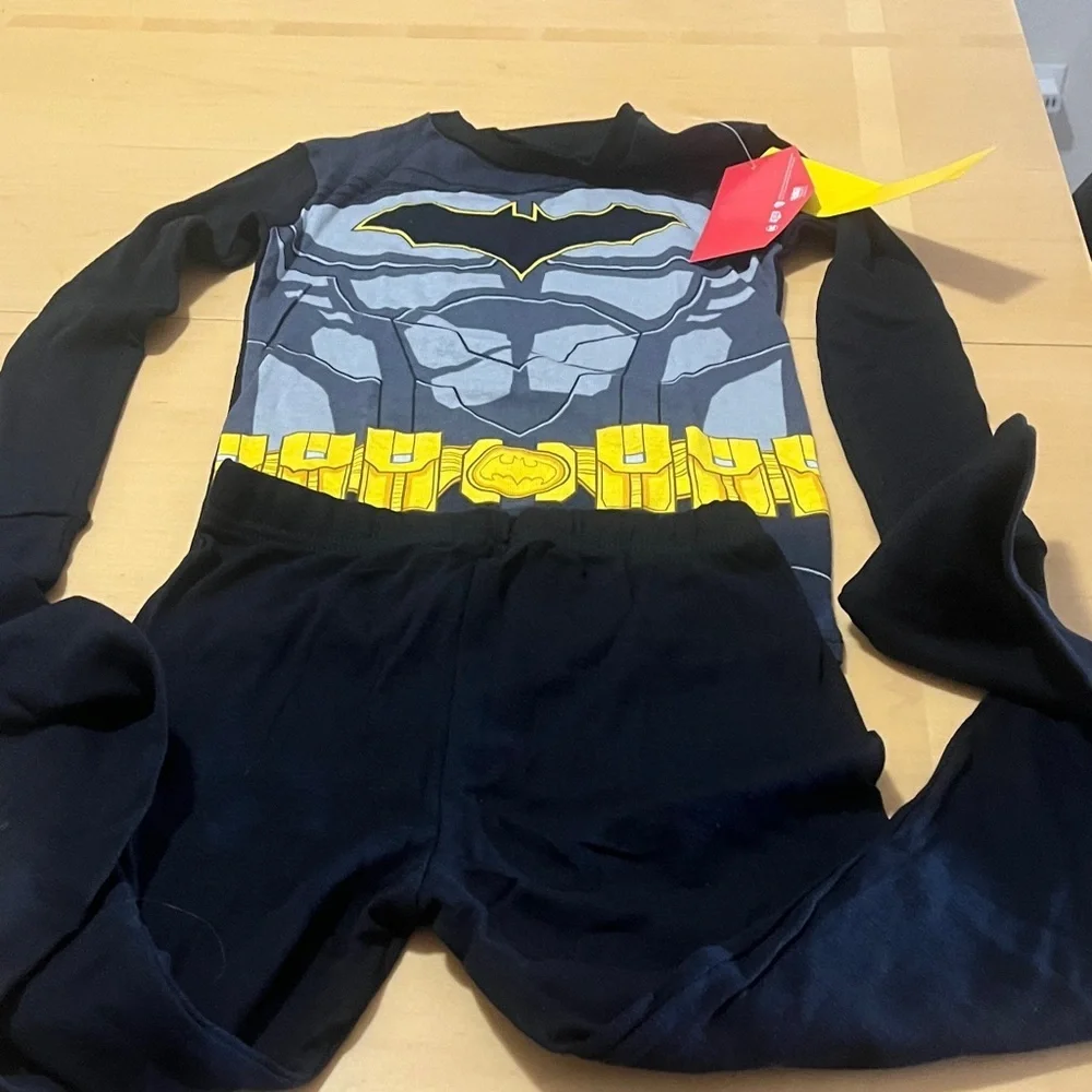 Heroic Black and Yellow Kids Costume